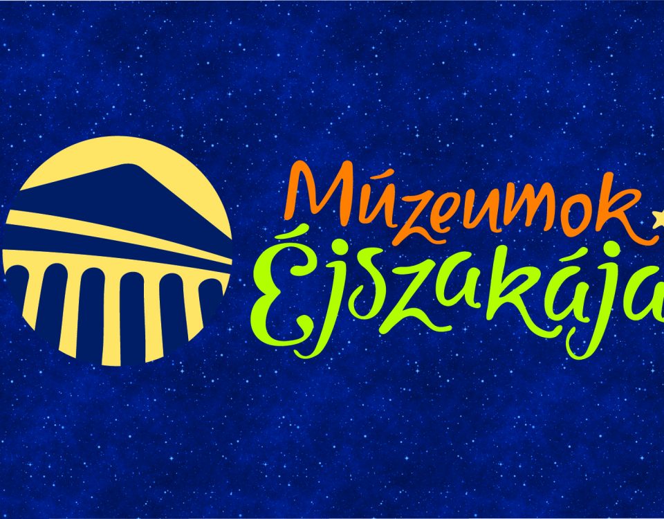 Muzej logo háttérrel
